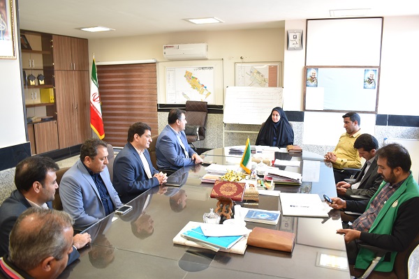 دیدار نوروزی مسئولان شهری با اعضای شورای شهر تیران