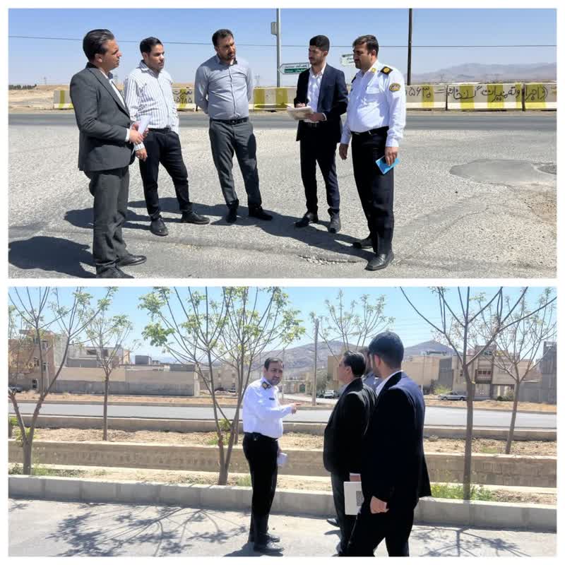 بازدید میدانی برای افزایش ایمنی ترافیک