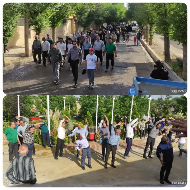 صبح نشاط و امید در تیران