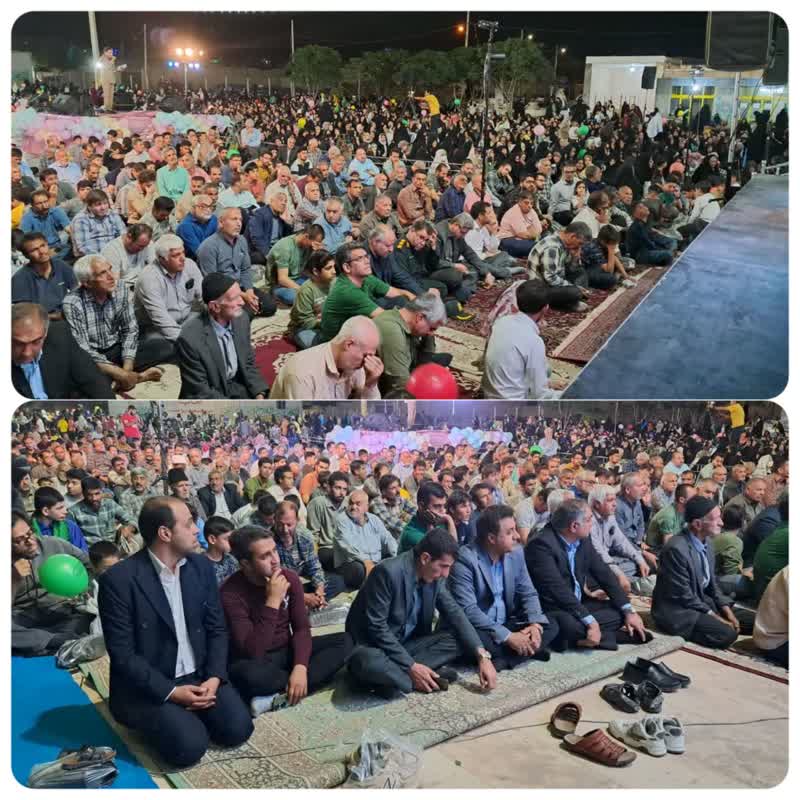 جشن امام مهربانی ها در تیران