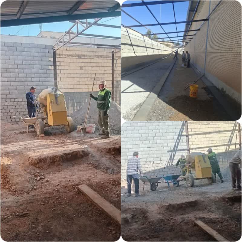 احداث انبار واحد خدمات شهری