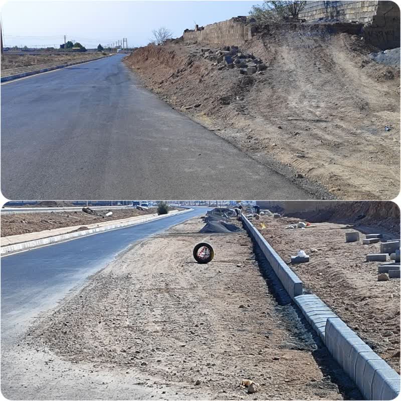 ساماندهی ضلع جنوبی بلوارامام رضا تیران