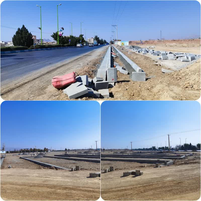 بهسازی و زیباسازی ورودی شهر تیران