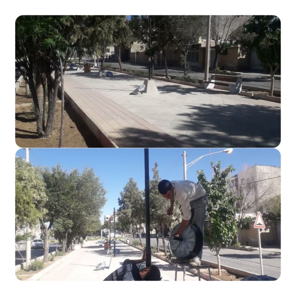 چشم و چراغ پروژه چهارباغ تیران روشن شد